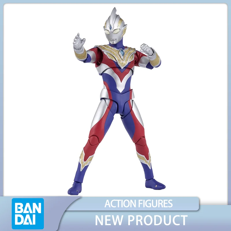 

BANDAI SHF Ultraman Trigger New Generation Tiga Anime Action Figures Collect Model Toys Gifts in Stock