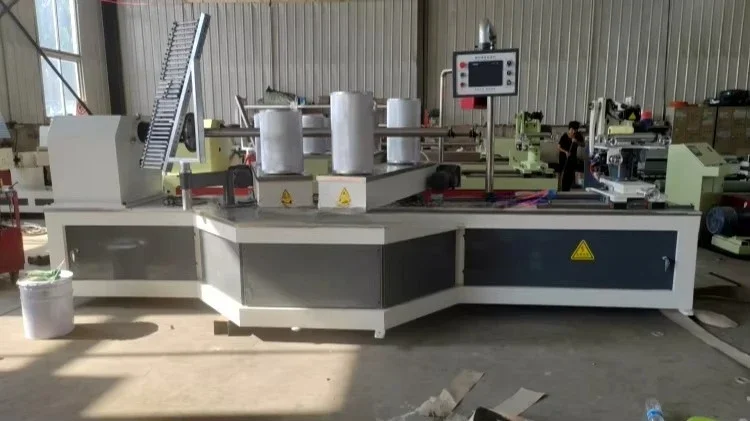 YG Customized Tissue Machines Automated Small Scale Toilet Tissue Paper Rewinder Machine For Making Toilet Paper