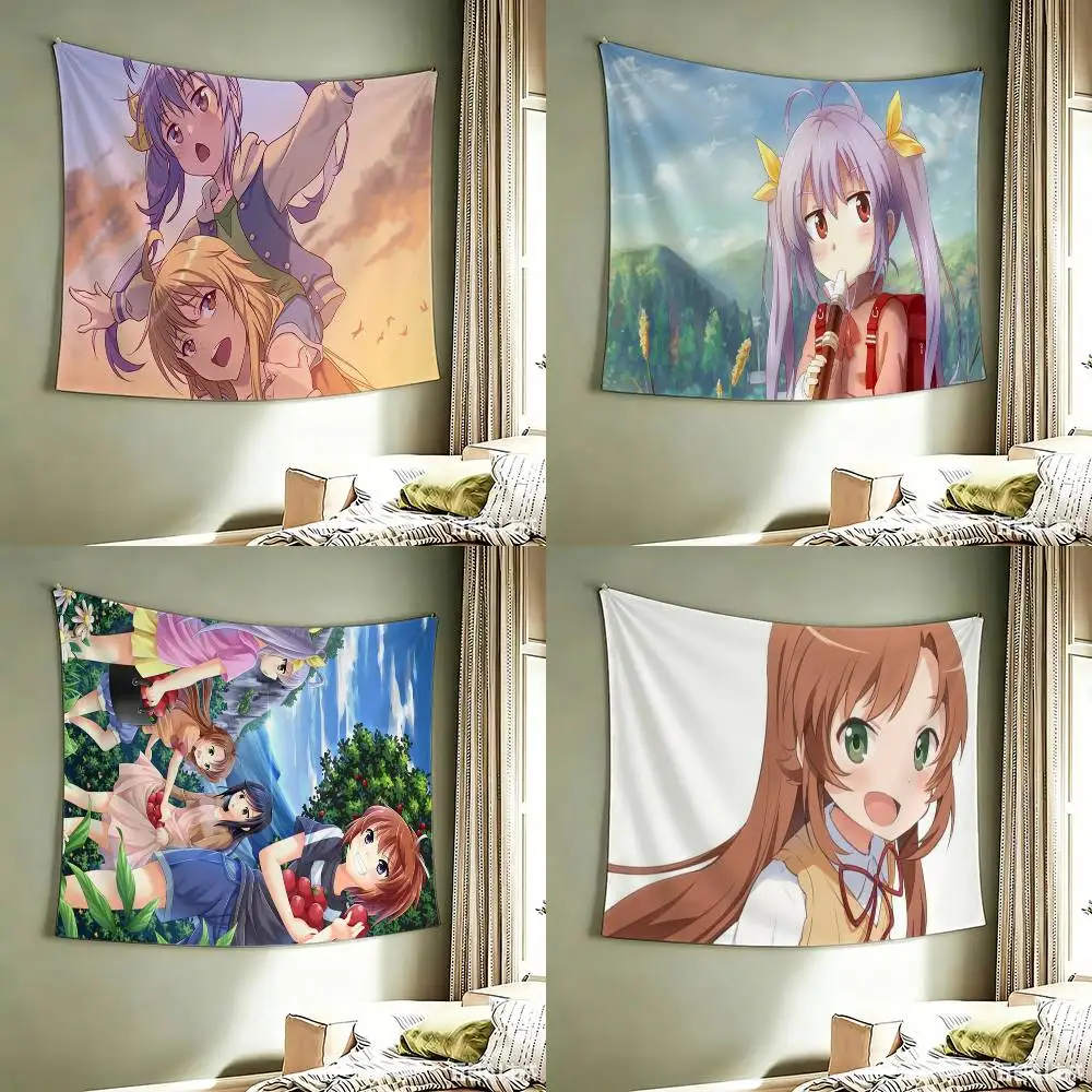 

Non Non Biyori Anime flag Best Price Decoration Outdoor Picnic Party Art Hanging
