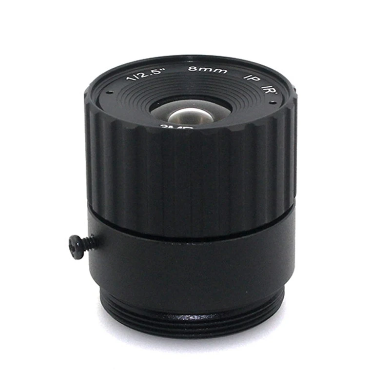 NEW-Fixed Aperture Lens 8Mm 3MP Lens Surveillance Camera Lens HD Network CCTV LENS