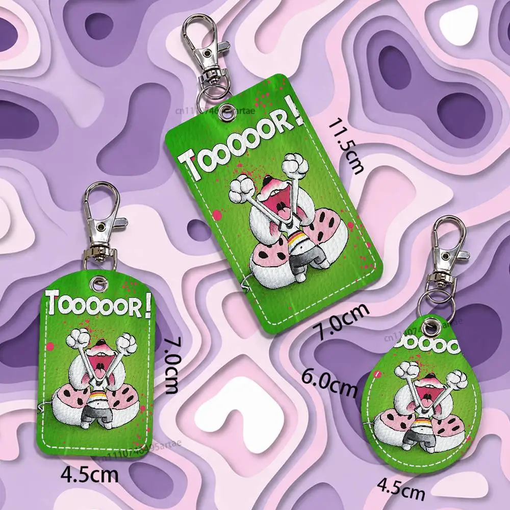Cartoon Mouses D-Diddl Card Keychain Fashion Pendant Bag ID Door Card Case Bus Card Cute Adult view 5