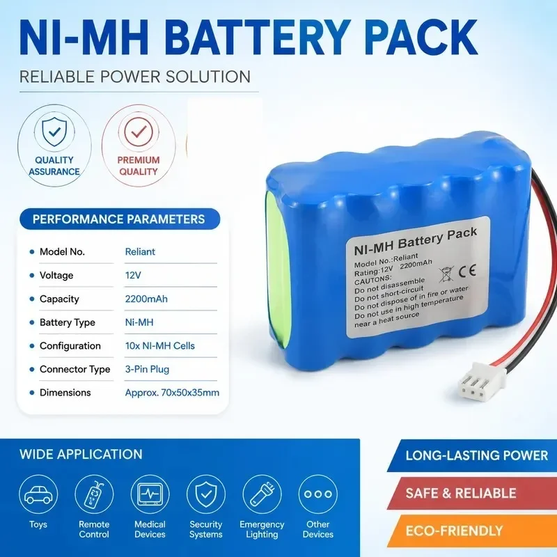 [NEW]  A Grade Battery for Reliant ECG Factory Direct Sales Quality Assurance