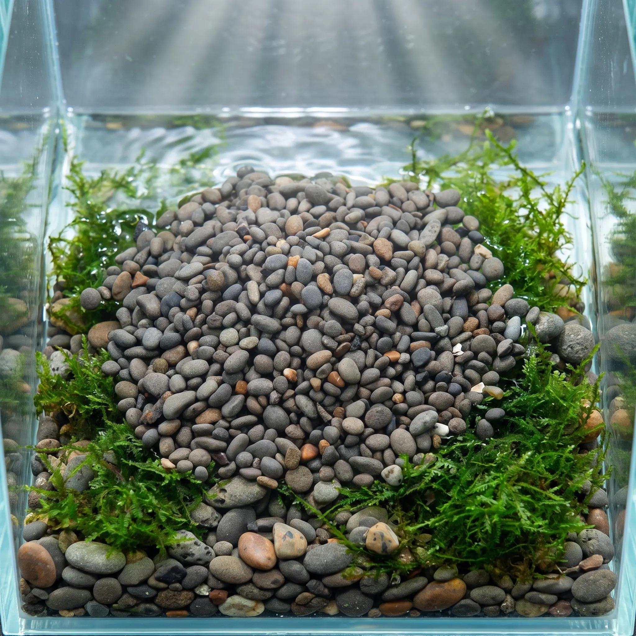 1 Bag of Microlandscape Stone Decoration Natural Small Rocks Mini Garden Sand Table Diorama Stone Layout