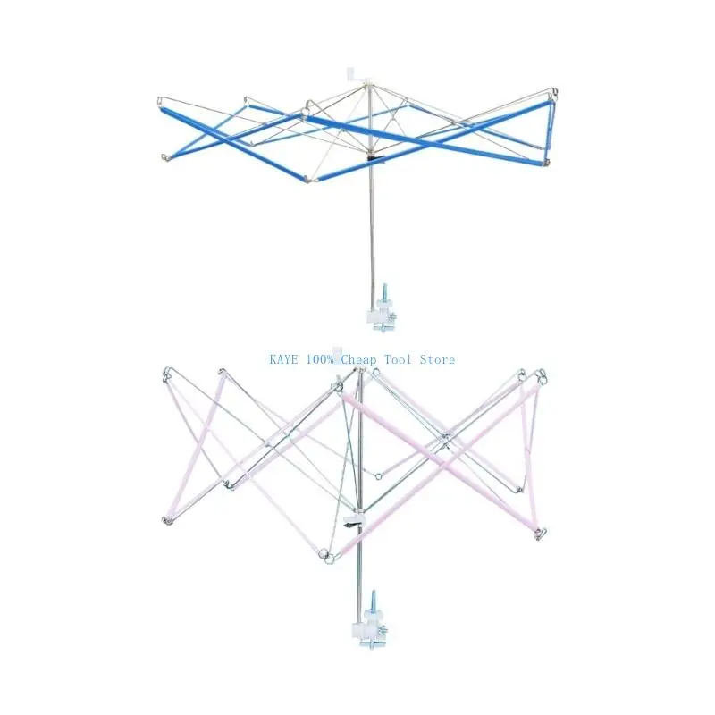 

G6KA Ball Roller Yarn Swifts Umbrella Knitting Umbrella Ball Winder Umbrella Knitting Winder Tool for Efficient Knitting