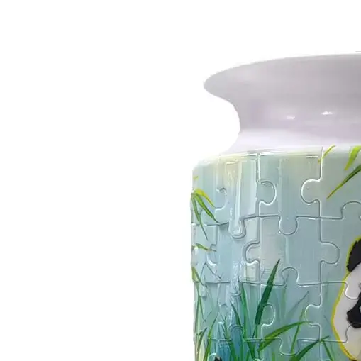 3D Flower Vase Puzzle DIY Handmade Chinese Bouquet Flower Vase Three-dimensional Vase Puzzles Adults Xmas Gifts for Home Decor