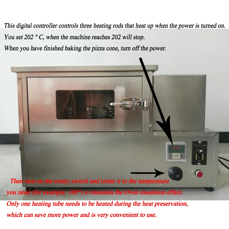 

New Design Autorotation Oval Pancakes Pita Bread Bakery Machine/Chinese Baked Wheat Cake Auto Rotation Baking Oven