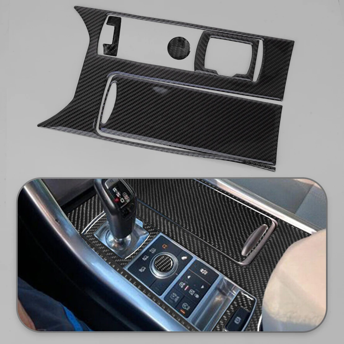 

5Pcs/Set Inner Center Console Gear Shift Cover Trim Frame Sticker Carbon Fiber fit for Land Range Rover Sport 2014 2015-2017 LHD