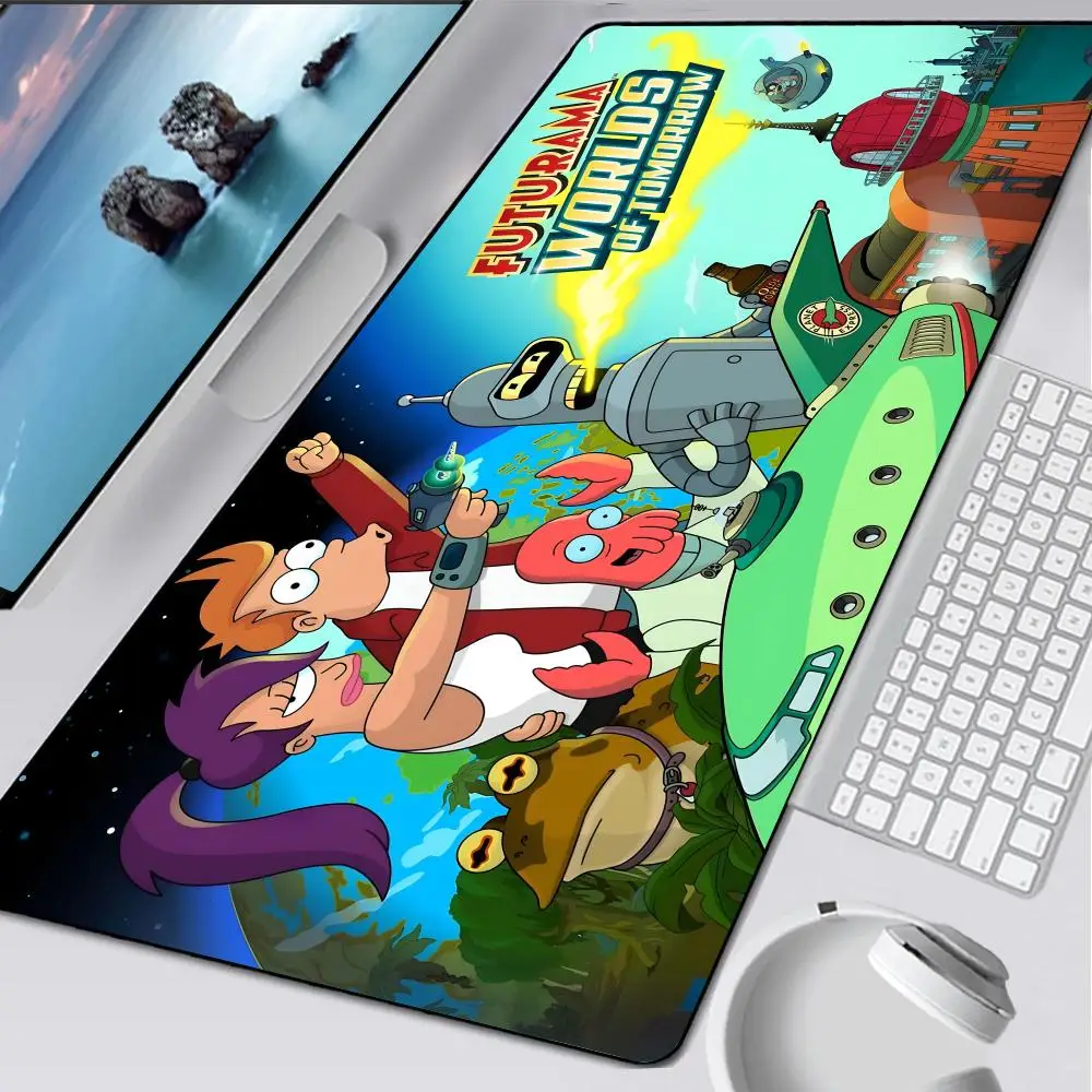 Futurama Anime B-Bender Mouse Pad Rubber Mat Laptop Xxl Mousepad Notebook Gamer Computer Table Gaming Accessories