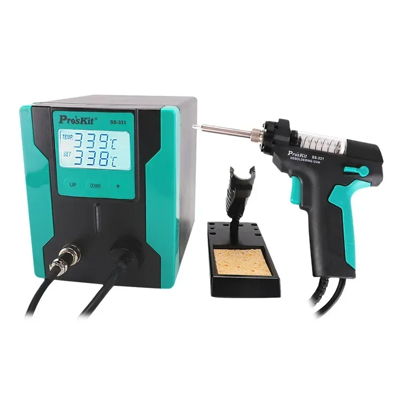 SS-331H Electric Fully Automatic Soldering Iron Suction Device Powerful Tin Removal Platform Snatch Welding Platform Suction Gun