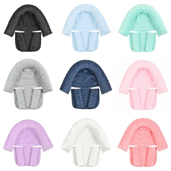 유아 유아 선물을위한 보호 머리 받침을위한 아기 Carseat 유모차 목 머리 목 쿠션 Su를위한 아기 지원 베개