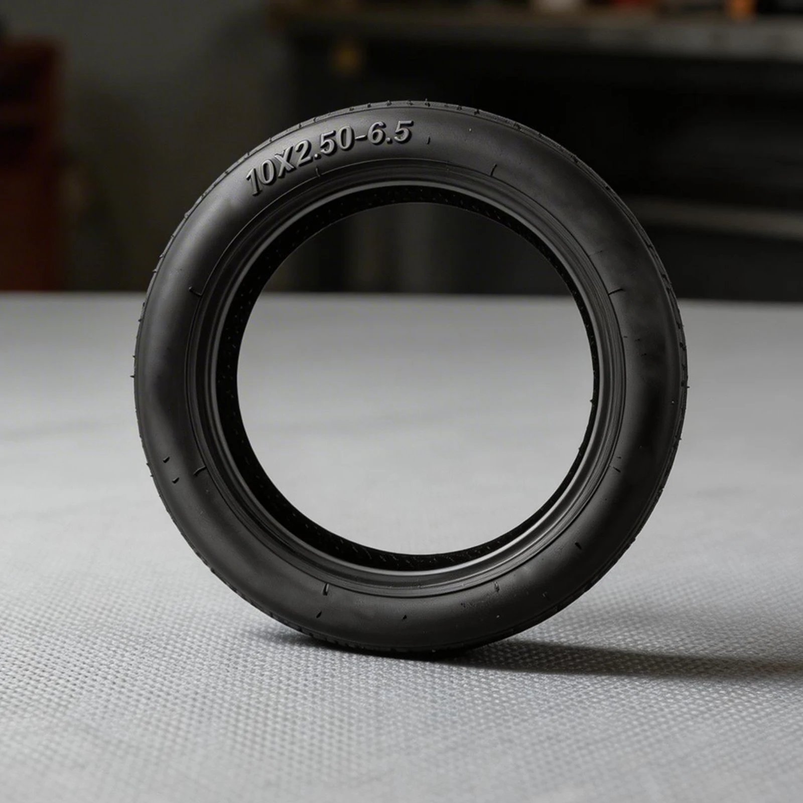 233*164*75mm Tubeless Scooter Tire Heavy Load Capacity Tubeless Tire Tubeless Tire Anti-slip Tread Supports 77kg Load