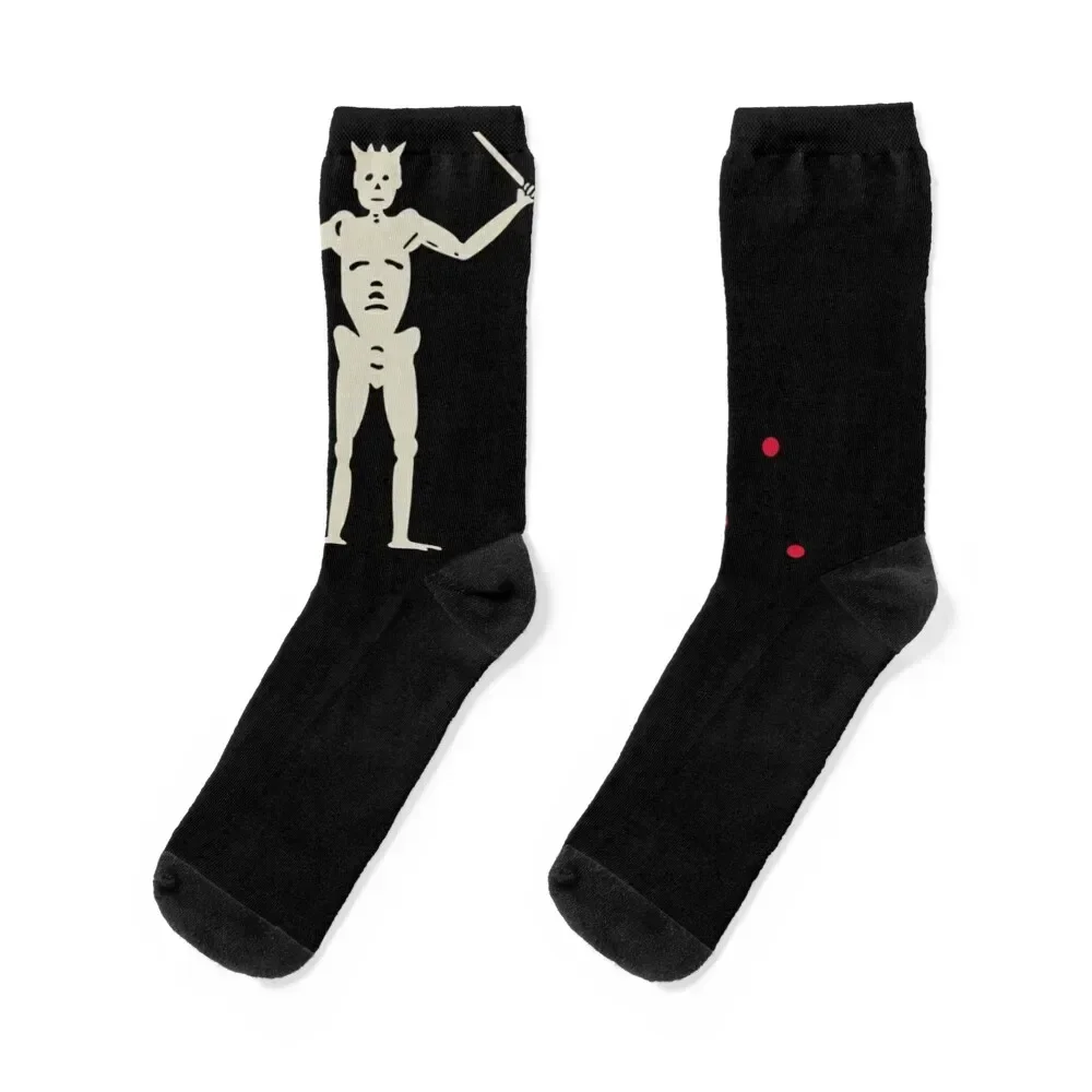 Pirate Blackbeard (Edward Teach) Essential Socks anti-slip sports stockings Lots Socks Female Men's