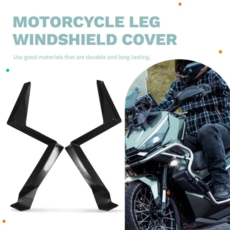 Leading-Edge-Motorcycle Side Wind Deflector Air Deflectors Fixed Wing Leg Fairing Shield Accessories For ZONTES 368G 368-G