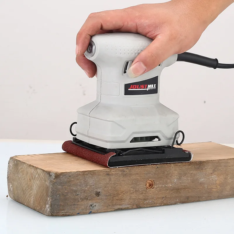 JBS Portable Electric Sander Wood & Metal Polishing Machine Wall Putty Square Sanding Machine Compact Model