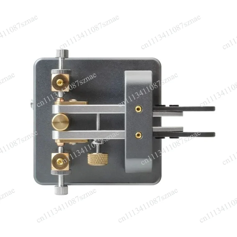 For Dual-Lever Automatic Morse Key for Shortwave CW, Radio Amateur Electronic Paddle with Adjustable Speed