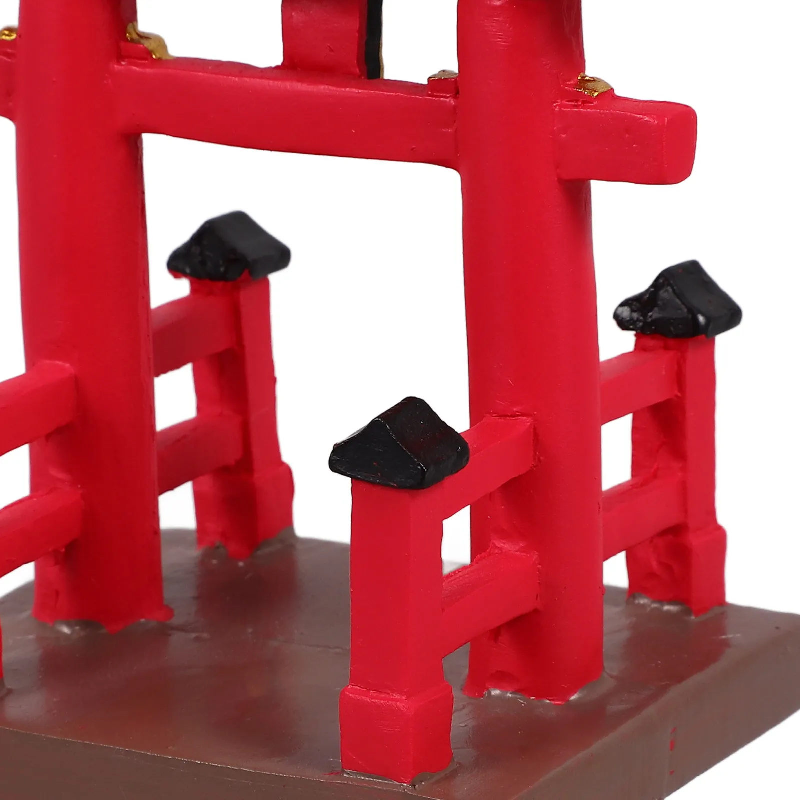 Bird Gate Resin Ornament Miniature Japanese Torii Gate Decorative Sand Table Micro Landscape Prop Garden Miniature Torii