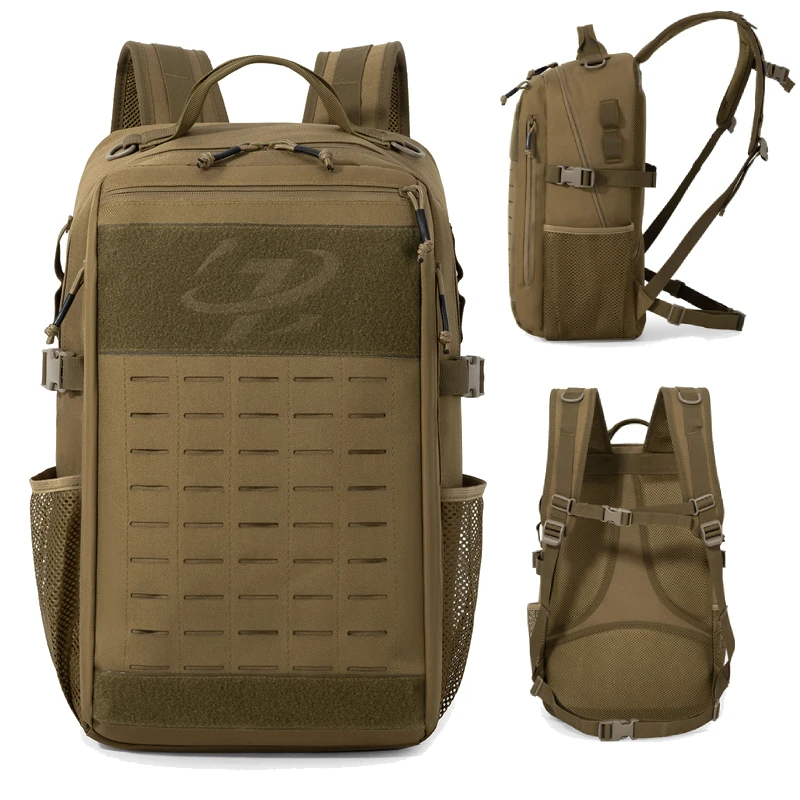 Climbing Backpack Outdoor Tactical Molle Bag Sports Camping Rucksack Multipurpose Hiking Fishing Hunting Mountaineering Backpack