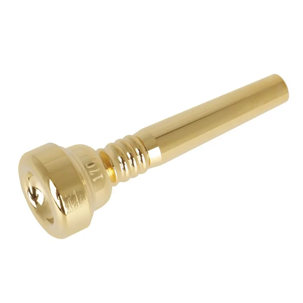 

Gold-plated 17C Trumpet Mouthpiece Professional High Precision Mouth of Trumpet Performance Well-designed