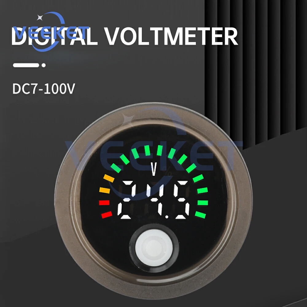 DC7-100V Mini LED Digitale Voltmeter Display Bedraad/Termina Auto Spanning Stroom Indicator Meter Volt Detector Tester