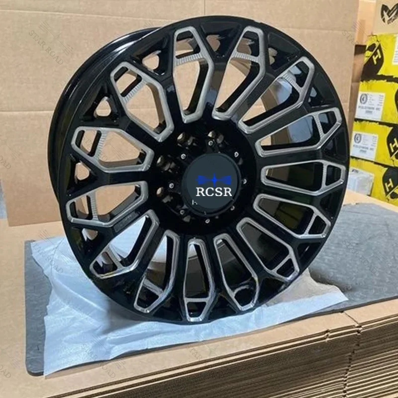 

RCSR Hot Sale Forged Aluminum Alloy Wheel 5x112 5x114.3 Multi-Spoke Design 30mm ET SUV Truck Road Replacement For 16 To 26 Inch