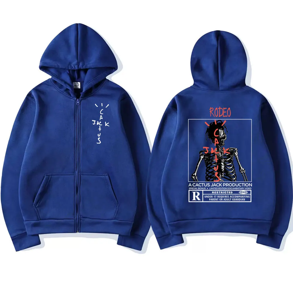 Rared Pantum Jack-Sweat à Capuche avec Fermeture Éclair pour Homme et Femme, Vêtement de Style Hip Hop, avec Fermeture Éclair, Tendance de Rue, adt PVD