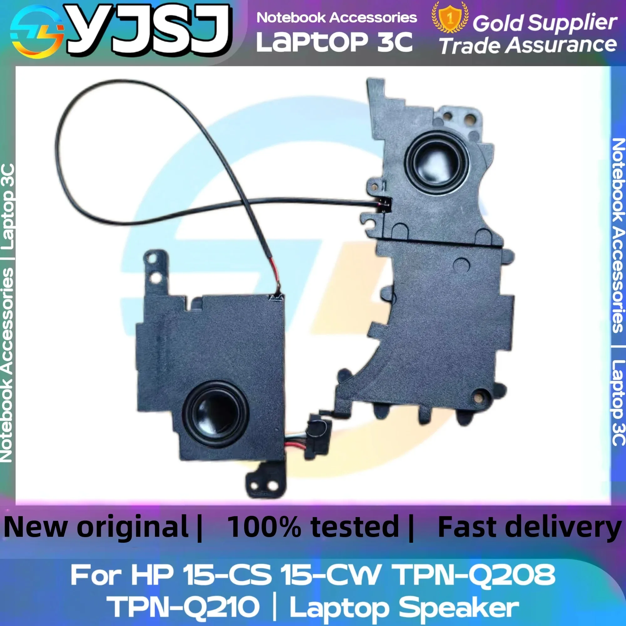 

New GENUINE Original Laptop Speaker For HP 15-CS 15-CW TPN-Q208 TPN-Q210 built-in speaker horn audio 3BG7BSATP00