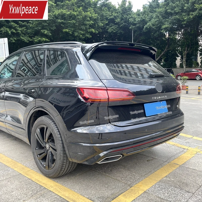 

Спойлер на крышу для VW Volkswagen Touareg 2019 2020 2021 2022 Высокое качество ABS пластик задний Багажник крыло автомобильные аксессуары