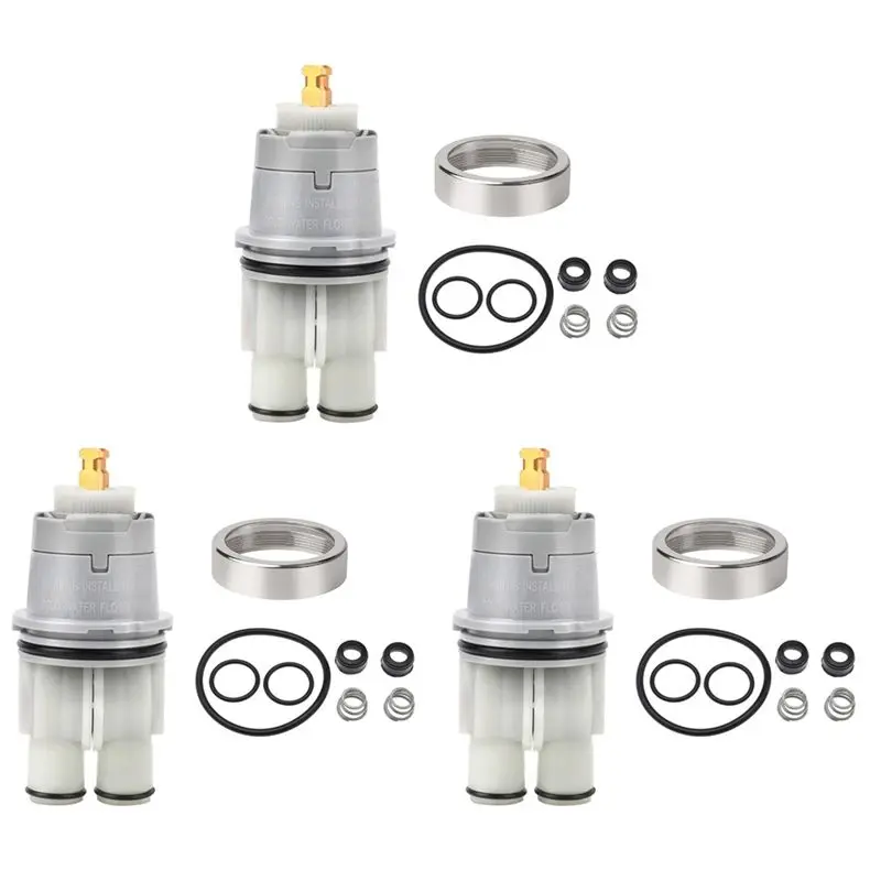 B03C-3X RP46074 Shower Cartridge For Delta 13/14 Series Single Handle Bath Tub Shower Faucet With RP22734 Bonnet Nut