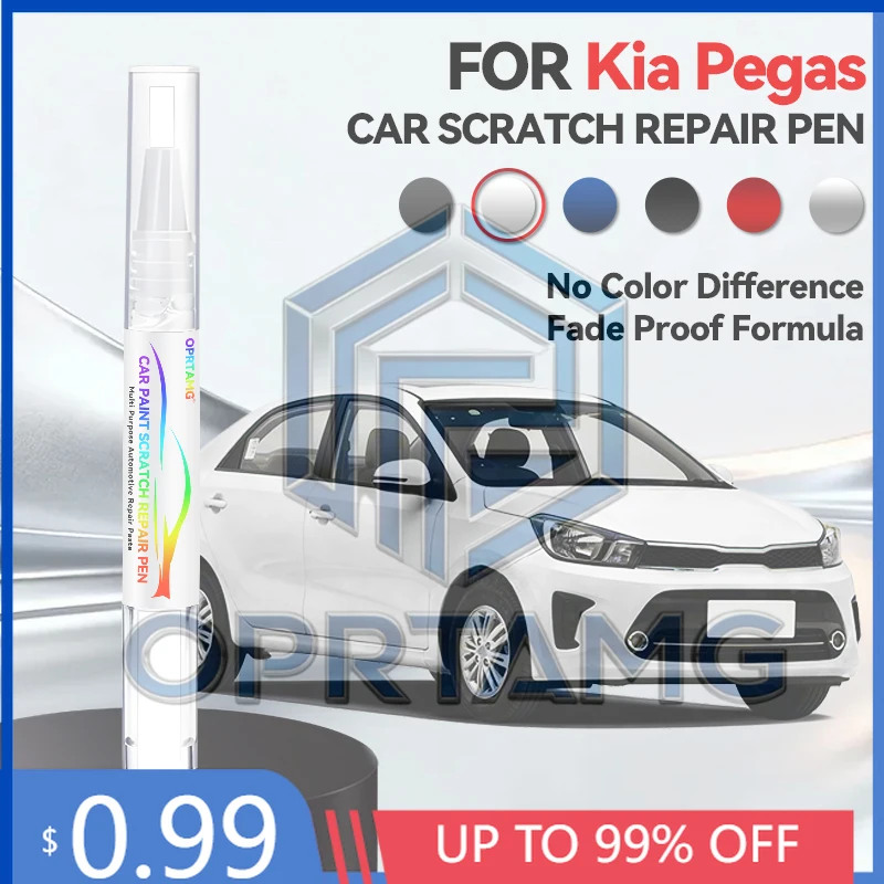 

Ручка-корректор для ремонта лакокрасочного покрытия автомобиля 2026 Hot Purpose Vehicle, для Kia Pegas 1996-2026, аксессуары для устранения царапин, цвета: черный, серебристый, белый, серый