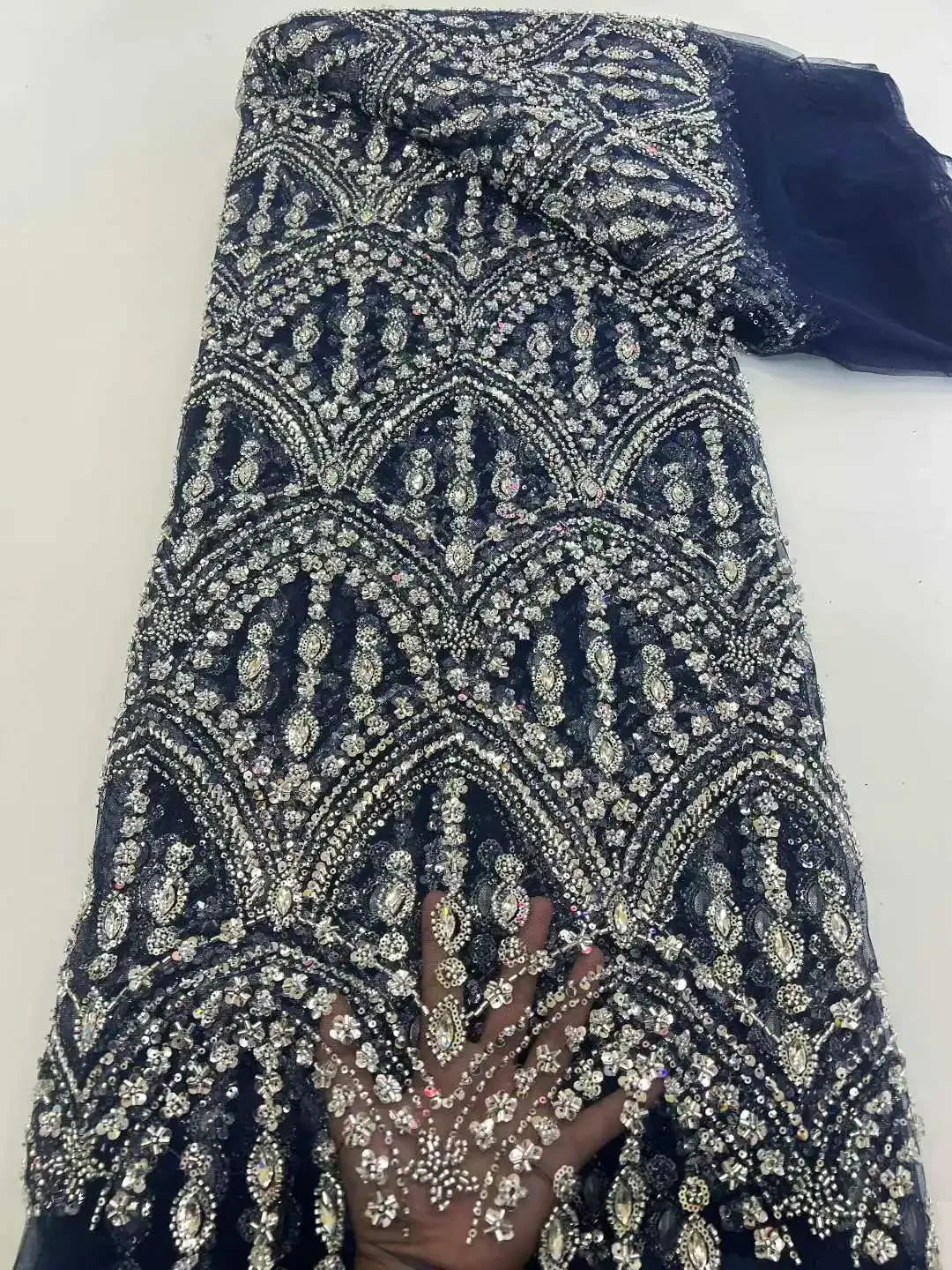 Heißer Verkauf: Exquisite, hoc – Embroidery Net Fabric Bewertung und Preis