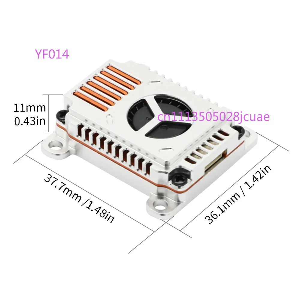 5.8GHz 3W VTX 48CH Adjustable 25/1000/2000/3000mW Video Transmitter IRC-Tramp 2-8S Long Range FPV Racing Drone Accessories
