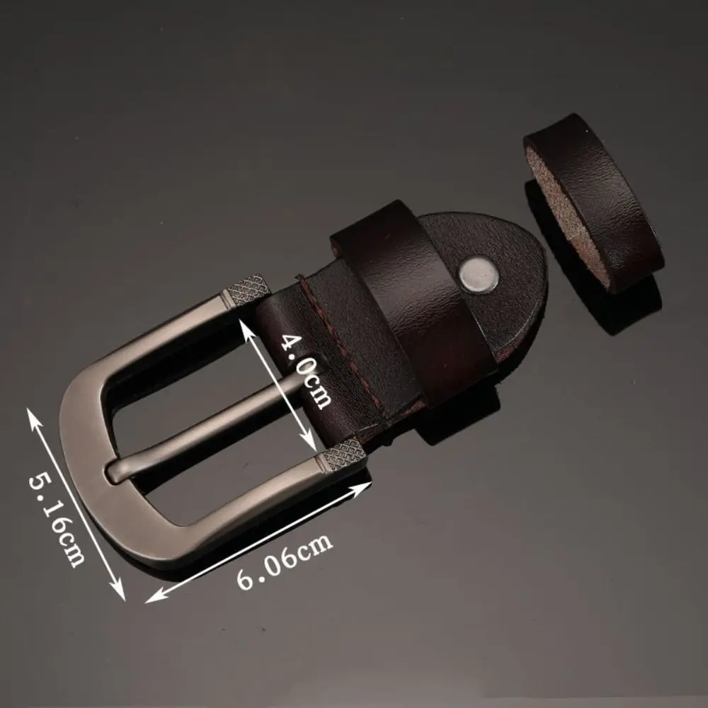 Aksesori Pria Gesper Sabuk Buatan Tangan DIY Aloi Gesper Pengganti Sabuk Dapat Disesuaikan Modis