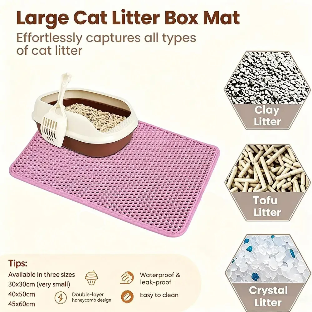 Thumbnail 3 - #66 Latest Cat Litter Box Mats Offers
