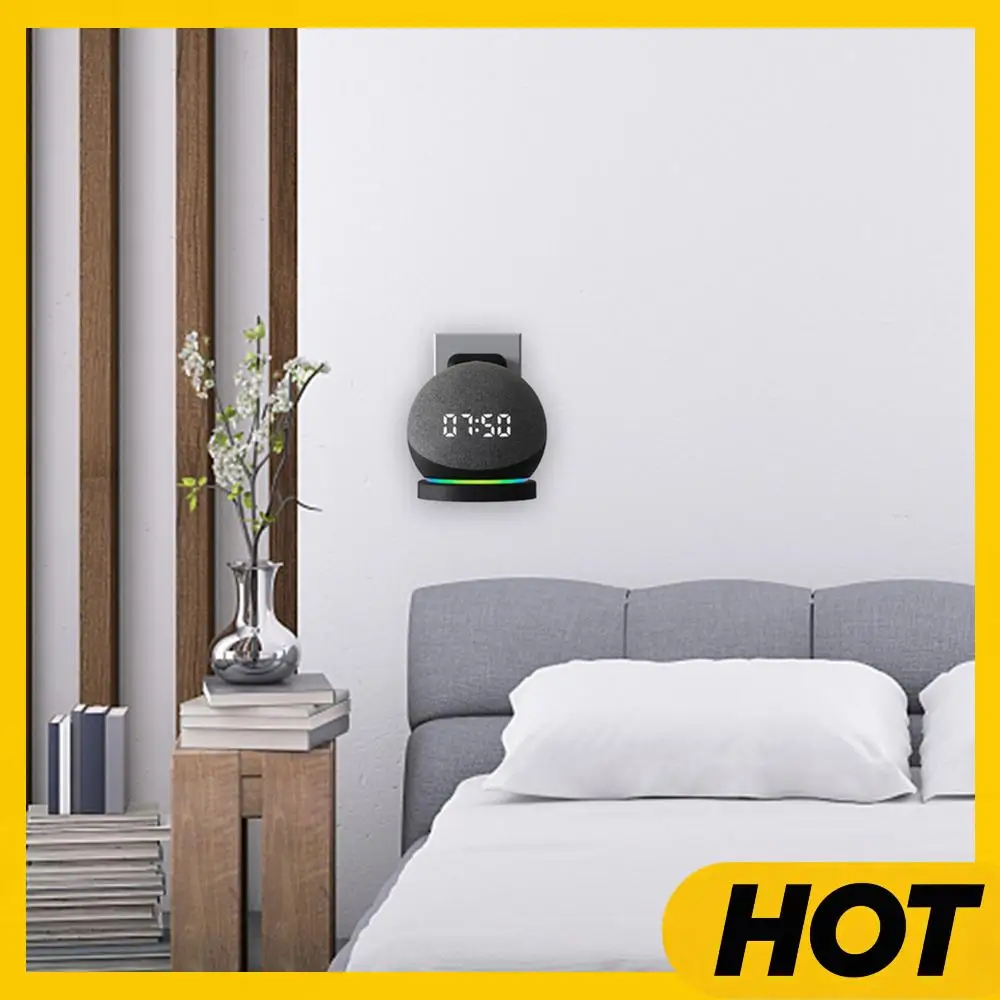 Plastic Sound Box Holder Cable Management Bluetooth-compatible Speaker Holder Space Saving Accessories for  Echo Dot 5/4