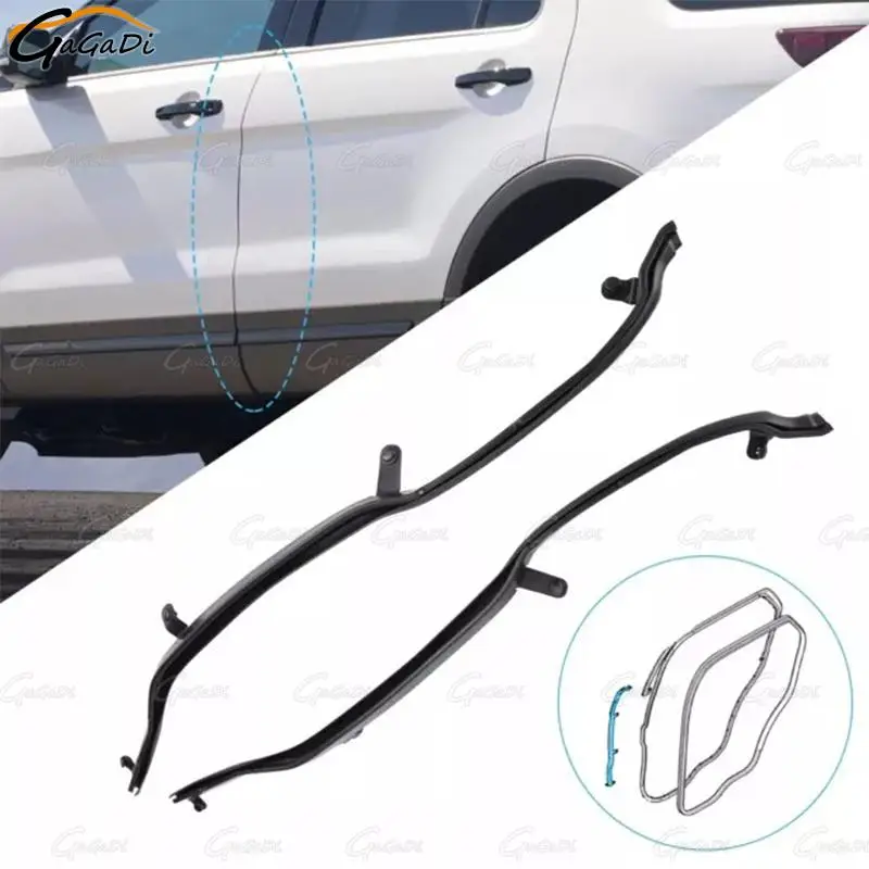 

Rear Door Weatherstrip Seal BB5Z7825324B BB5Z7825325B For Ford Explorer 2011-2019 Rear Door Front Edge Seal Strip Auto Parts