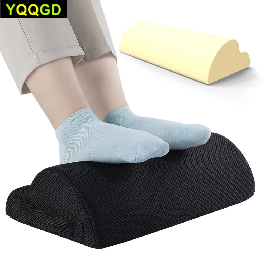 Ergonomic Feet Pillow Relaxing Cushion Support Foot Rest Under Desk Feet Stool for Home Office Computer Work Foot Rest Cushion