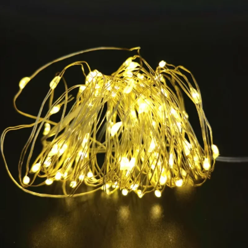 0.5M LED String Lights USB/Battery Powered Copper Wire Fairy Lights Garland for Party Wedding Christmas Lights Decor