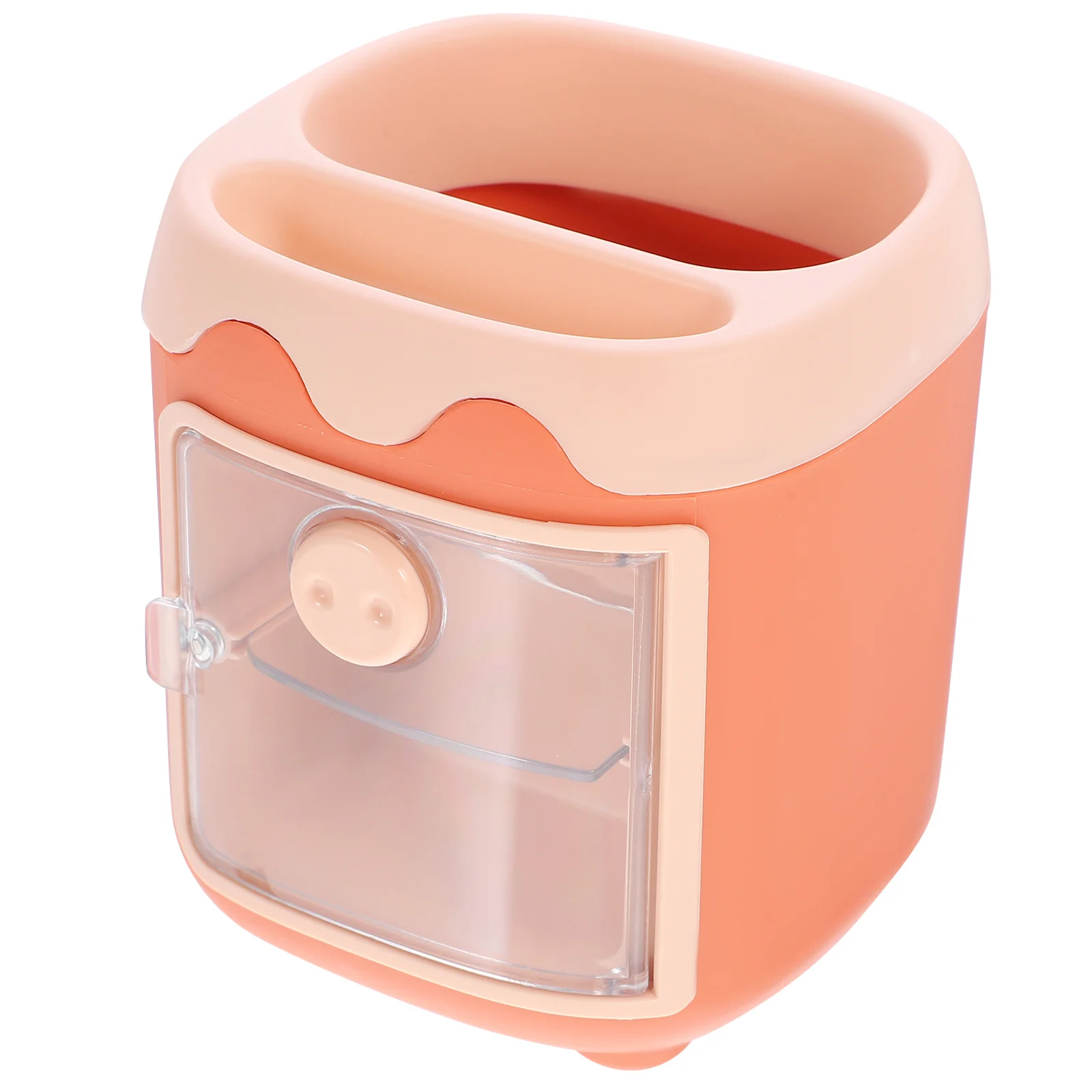 

Desk Organizer Stylish Pen Holder Versatile Drawers Perfect for Teachers Students Home Office Use Stylish Pen Holder