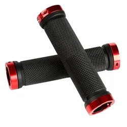 Lockout Grips Bicycle Grip 1 Pair 13*3.3*6.6cm Aluminum Black/red/yellow Non-slip Handle Set Plastic Brand New