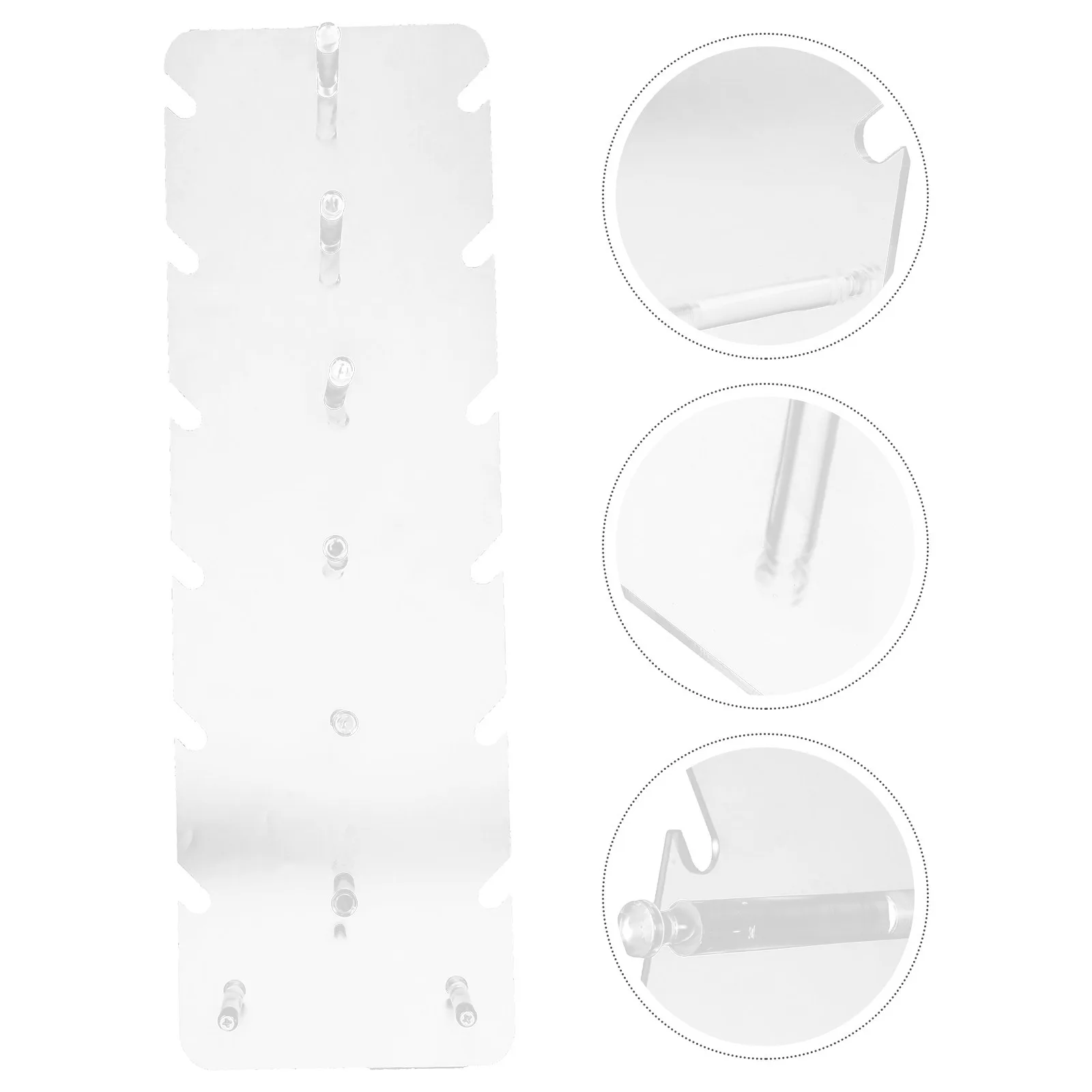 

Acrylic Sunglasses Organizer Display Stand Multi-Functional Eyewear Storage Rack Tabletop Holder Exquisite Design Stable Support