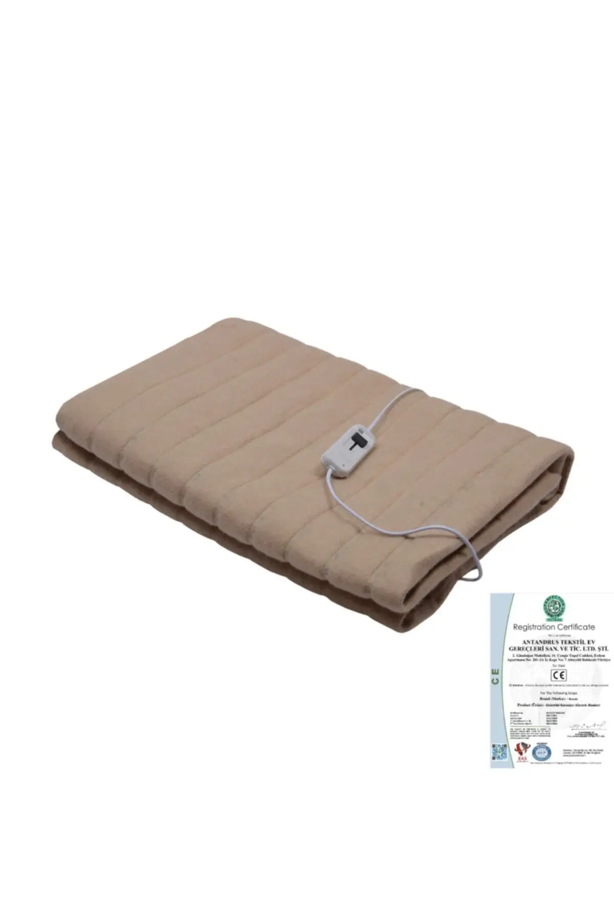 

Double Personality Beige Electric Blanket Certificated Security