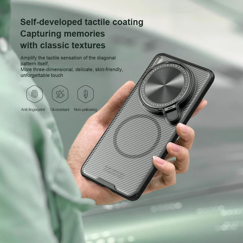 

NILLKIN for Vivo X200 Ultra / X200 Pro / X200 Pro mini 5G Magnetic case Magsafe Charging 360 Camera Protection YPU+PC Back cover