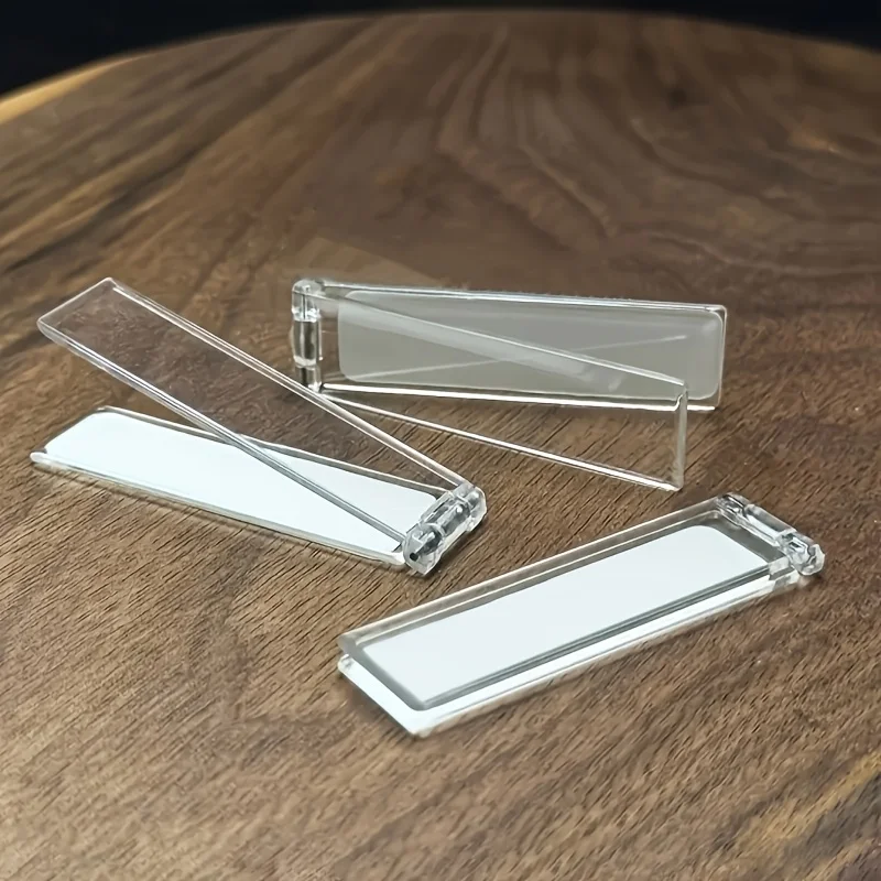 

Ультратонкая акриловая подставка для телефона, миниатюрный складной настольный держатель, портативная клейкая подставка-держатель для телефона и планшета