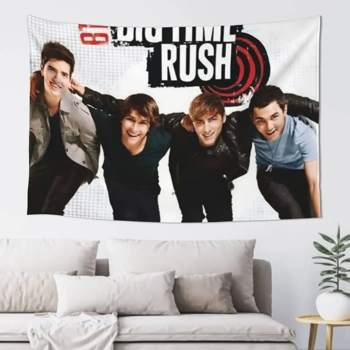 

Big time Rush Tapestry Bed Room Decoration Room Decor Cute Tapestry