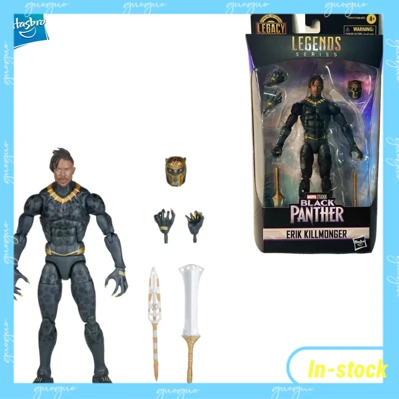 

【In-stock】Hasbro Marvel Legends Erik Killmonger Action Figure Collectible Model Toy Gift