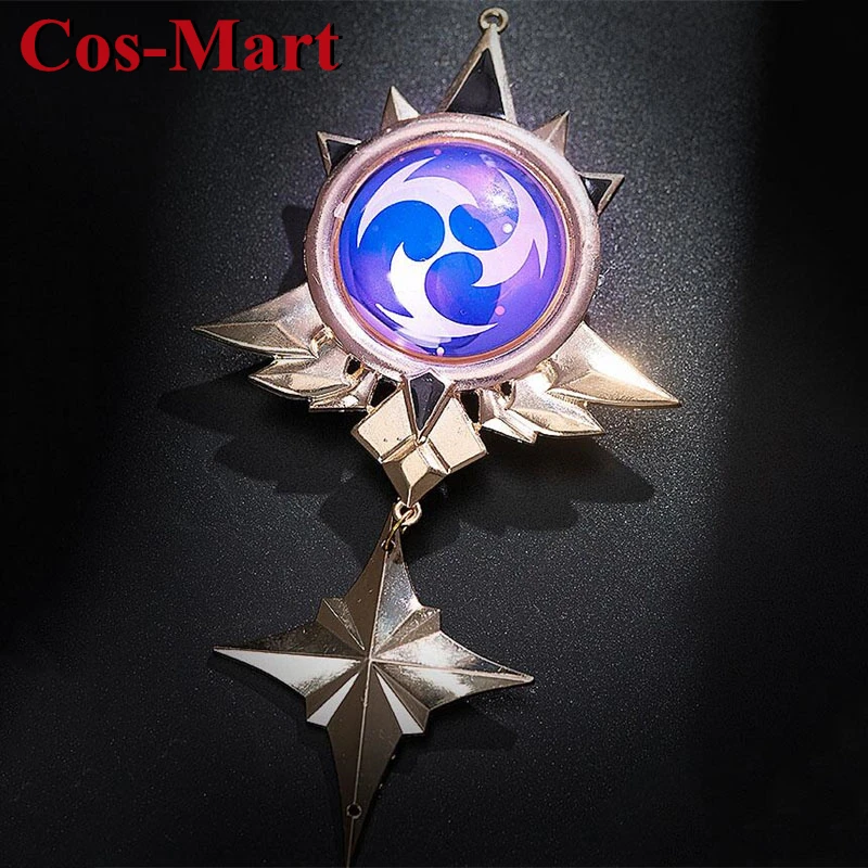 Cos-Mart Game Genshin Impact Fischl Cosplay Kostuum Zoete Elegante Uniform Jurk Activiteit Party Rollenspel Kleding Nieuw