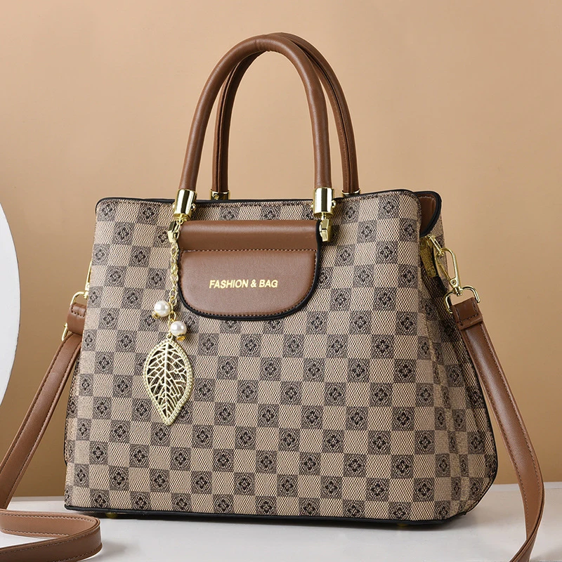 

Fashionable handbag, new autumn and winter style, elegant women's shoulder bag, Korean version trendy crossbody bag