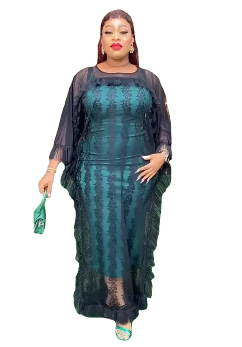 

2024 African Dresses for Women Traditional Africa Clothes Plus Size Dashiki Ankara Gown Wedding Party Long Maxi Dress Outfits