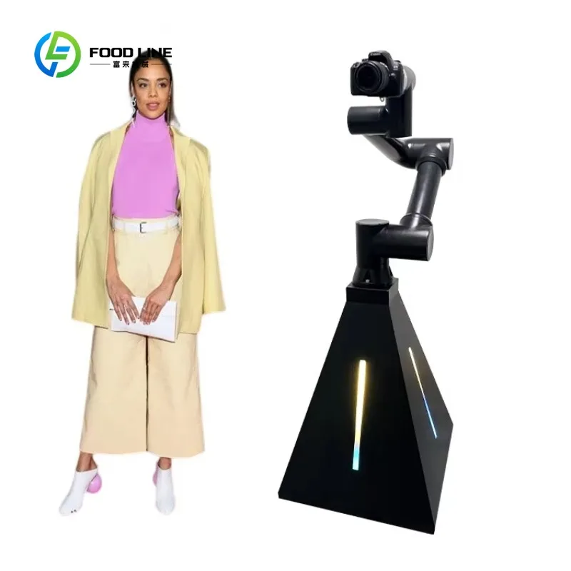 

Customized Glambot Universal Arm Collaborative Robot Waterproof Camera Robot Photo Booth With Software for Party Wedding