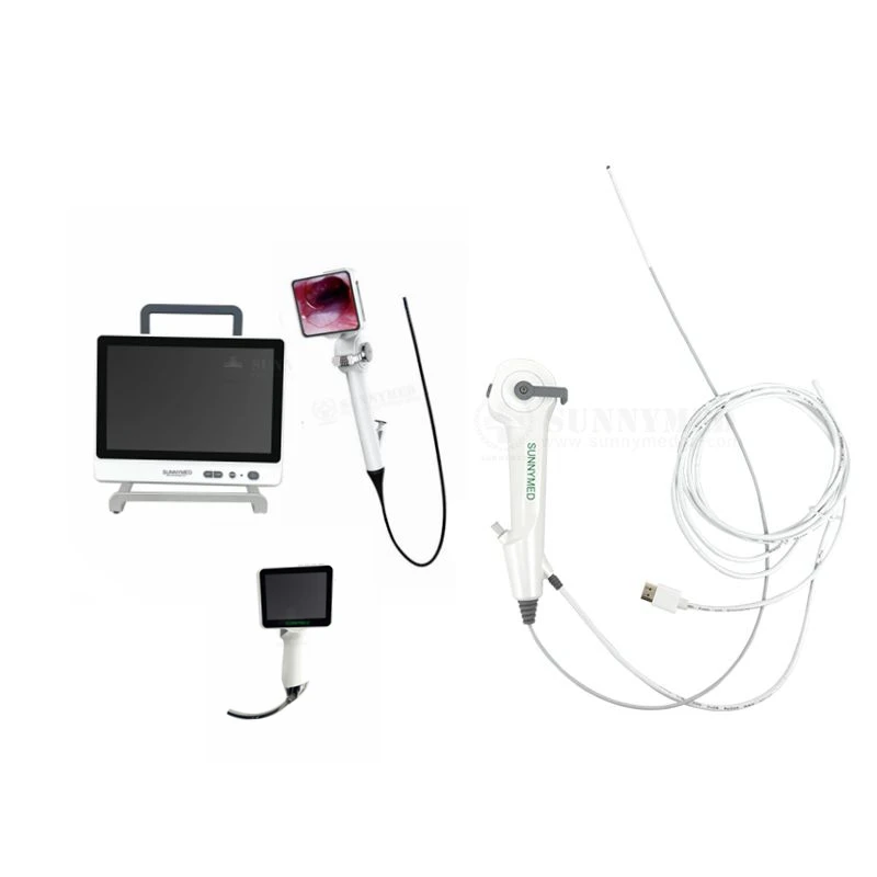 SY-P029-3 medical endoscope 2.8mm/3.8/4.8mm Urethrascope Laryngoscope Bronchoscopy Ent Video Flexible Endoscope